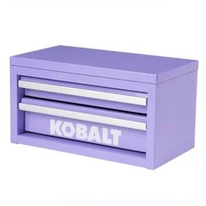 Kobalt Mini 2-Drawer Steel Tool Box NEW